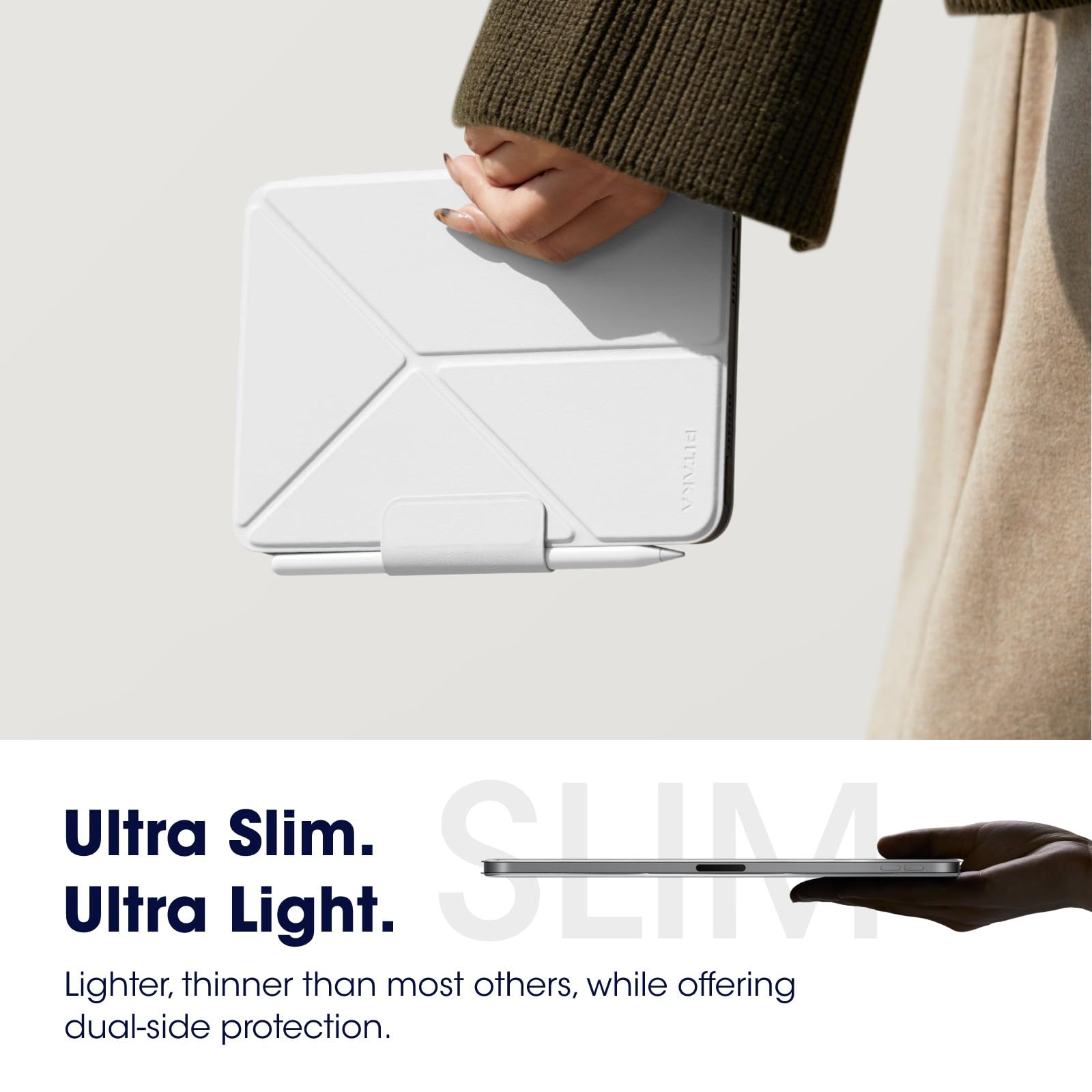 Amazon.com: PITAKA for iPad Mini 7 Case A17 Pro (2024), Compatible